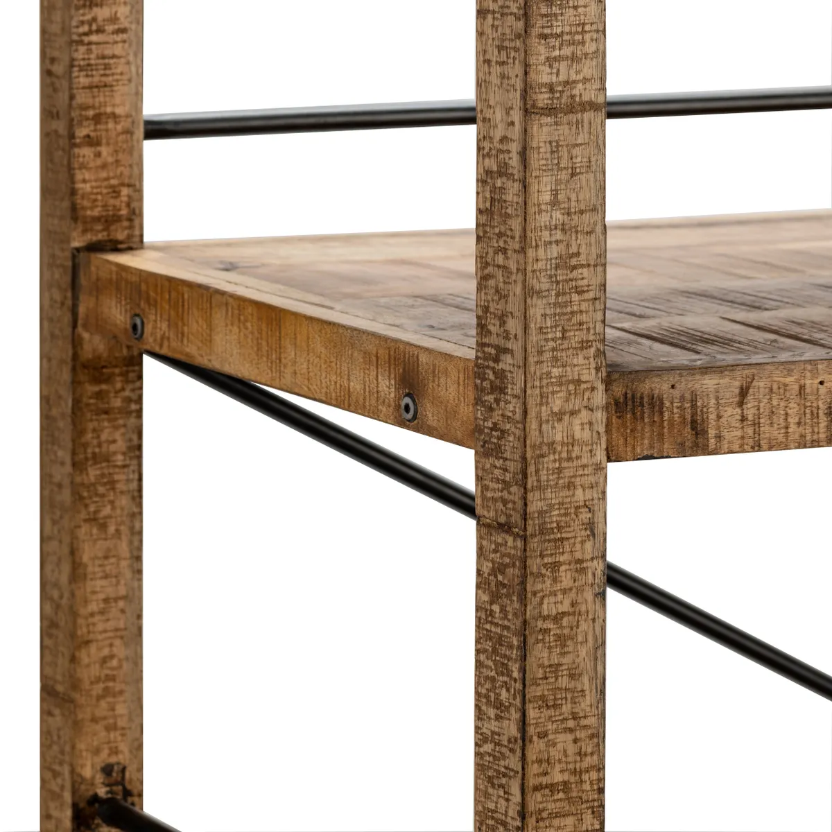 Crestview Collection Winslow Wheeled Bookcase - Image 4