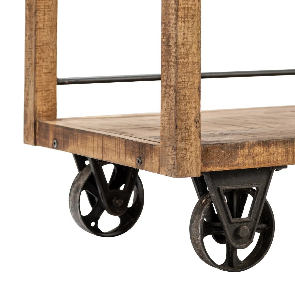 Crestview Collection Winslow Wheeled Bookcase - Image 5