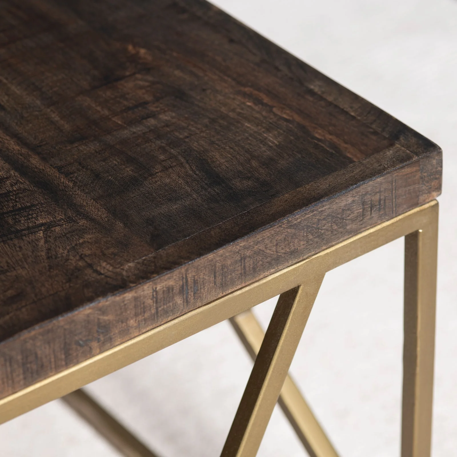 Crestview Collection Wyndham Modern Square Coffee Table - Image 7