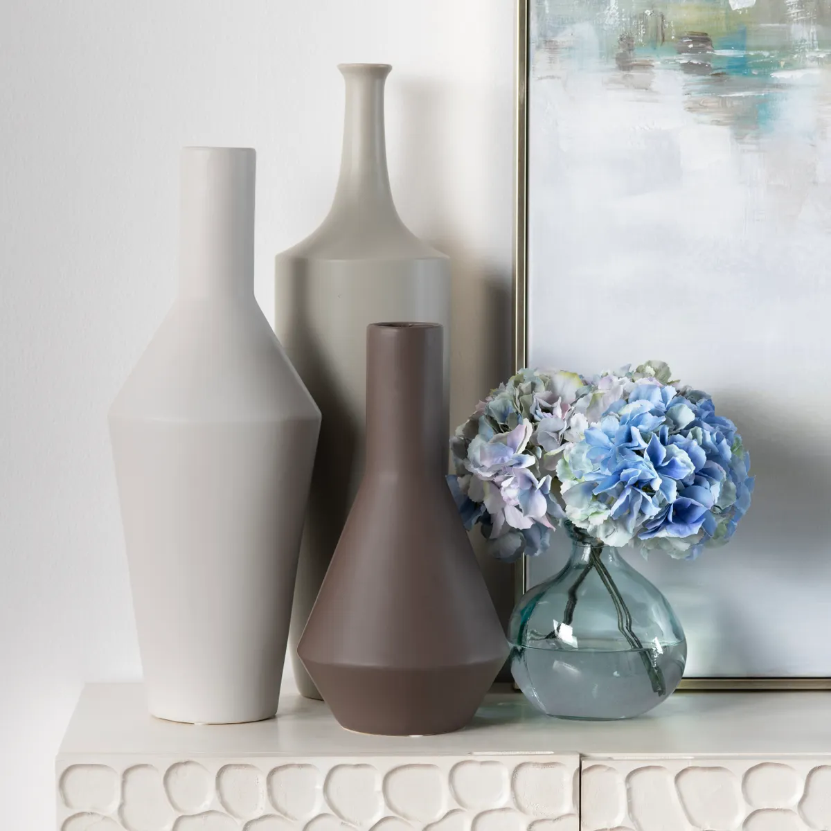 Crestview Collection Zen Japanese Inspired Bottles ~ Set Of 3