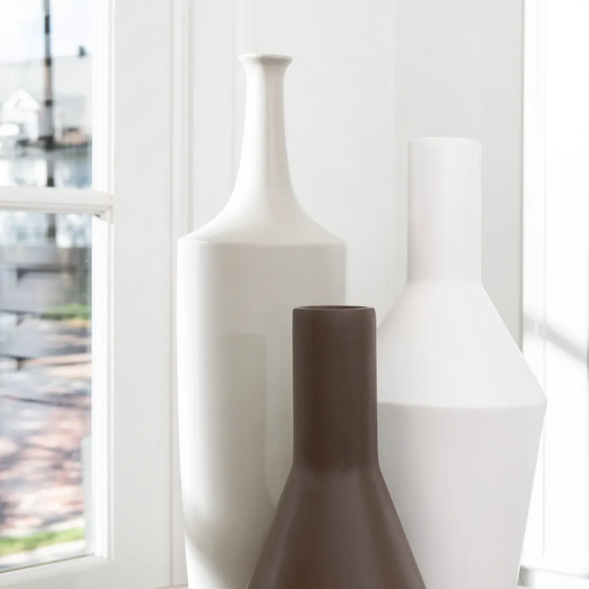 Crestview Collection Zen Japanese Inspired Bottles ~ Set Of 3 - Image 3