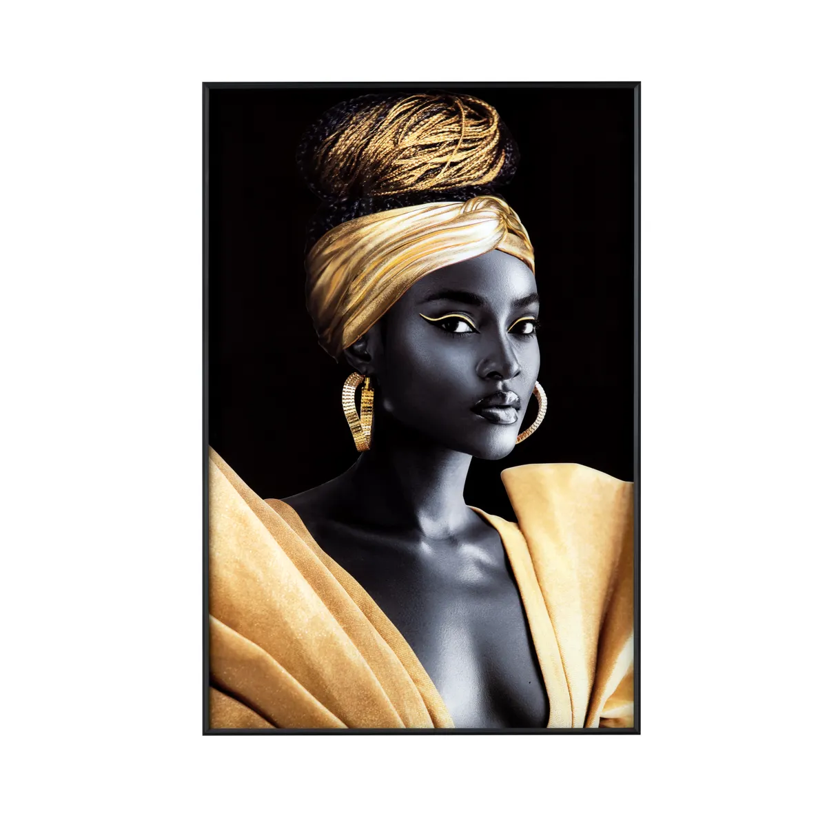 Crestview Collection Zola Tempered Glass Wall Art