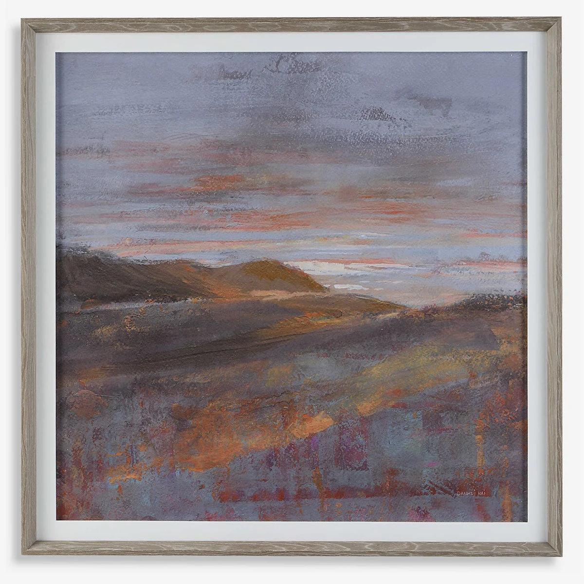Uttermost Dawn On The Hills Landscape Framed Print - Image 2