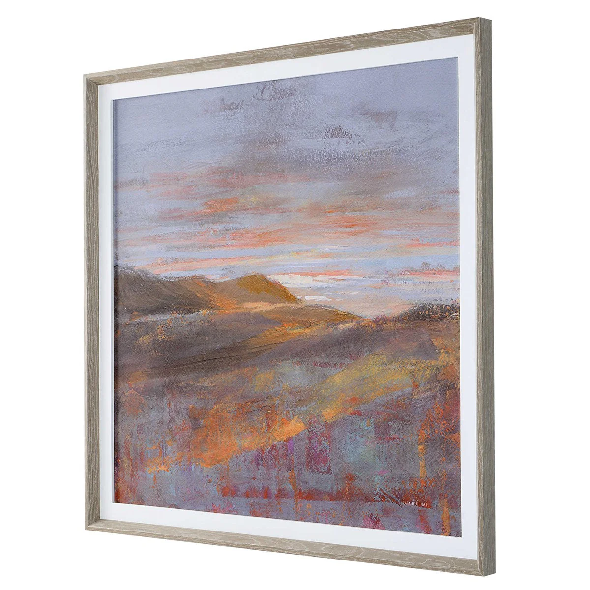 Uttermost Dawn On The Hills Landscape Framed Print - Image 6