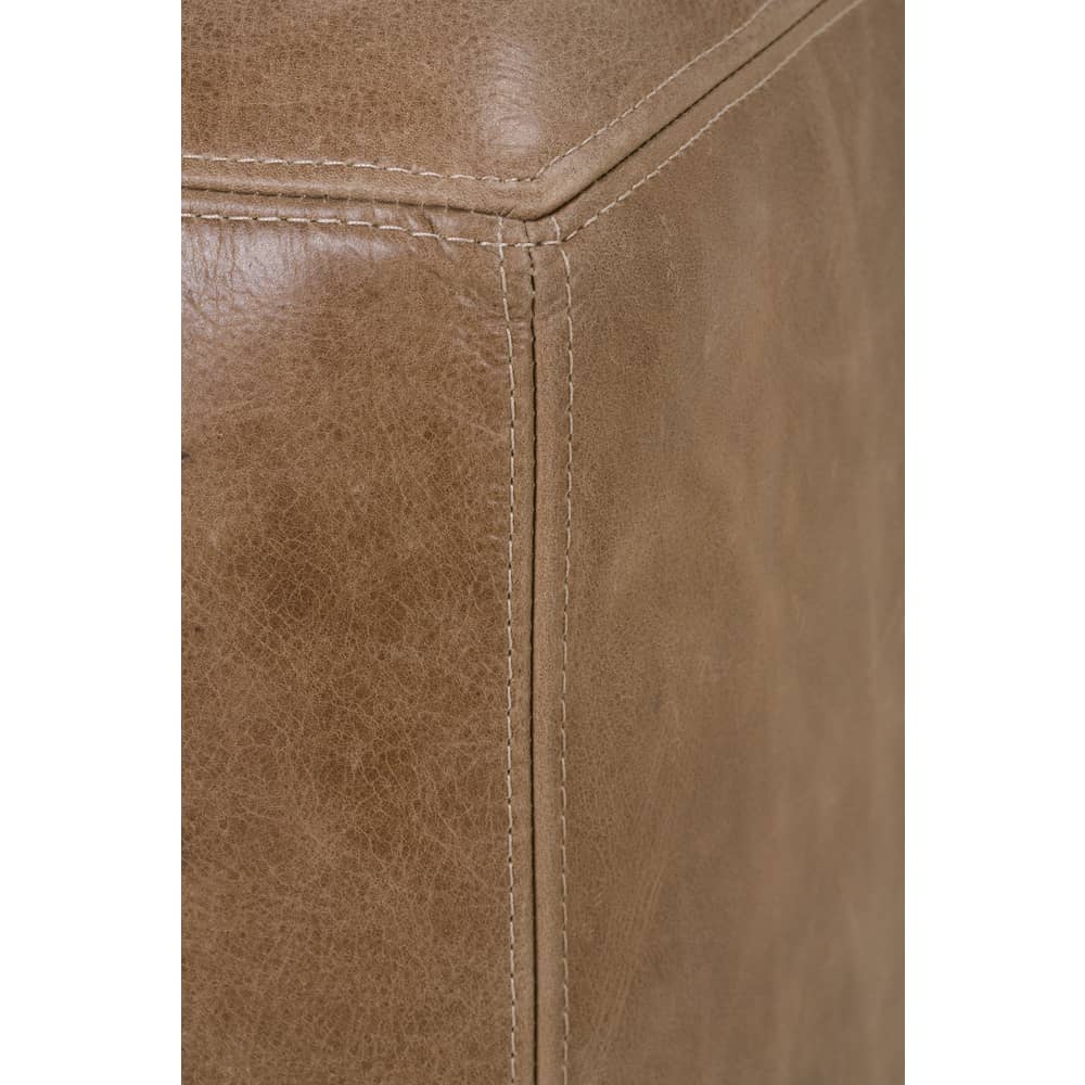 Rowe Furniture Dena Leather Accent Ottoman ~ Available To Custom Order In All Leathers - Image 8