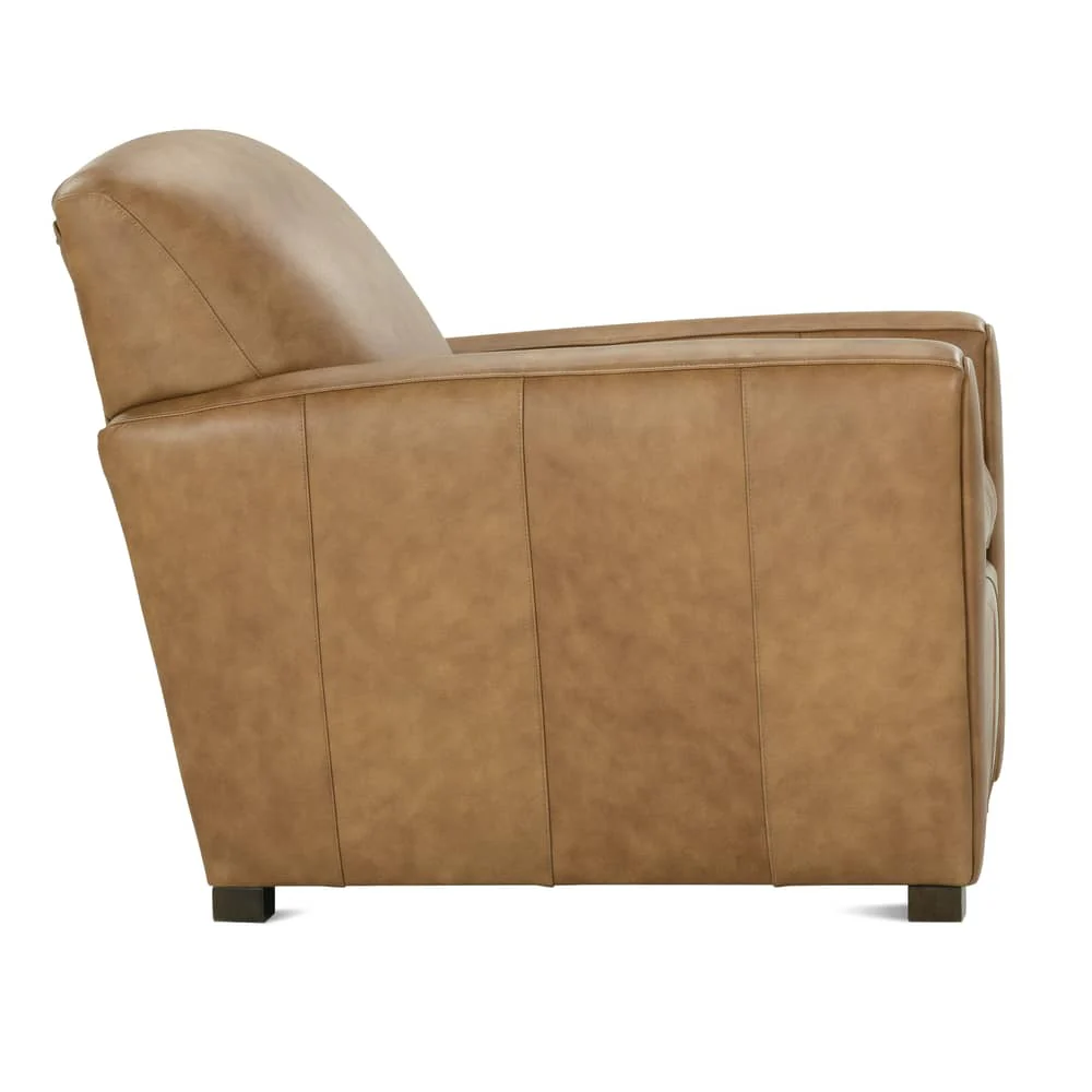 Rowe Furniture Desmond Leather Chair ~ Available To Custom Order In All Leathers - Image 5
