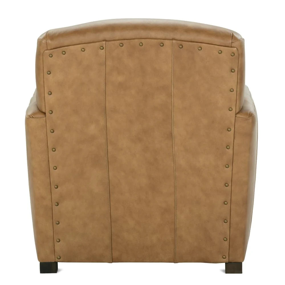 Rowe Furniture Desmond Leather Chair ~ Available To Custom Order In All Leathers - Image 6