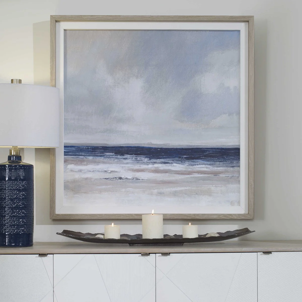 Uttermost Distant Land Coastal Framed Print - Image 2