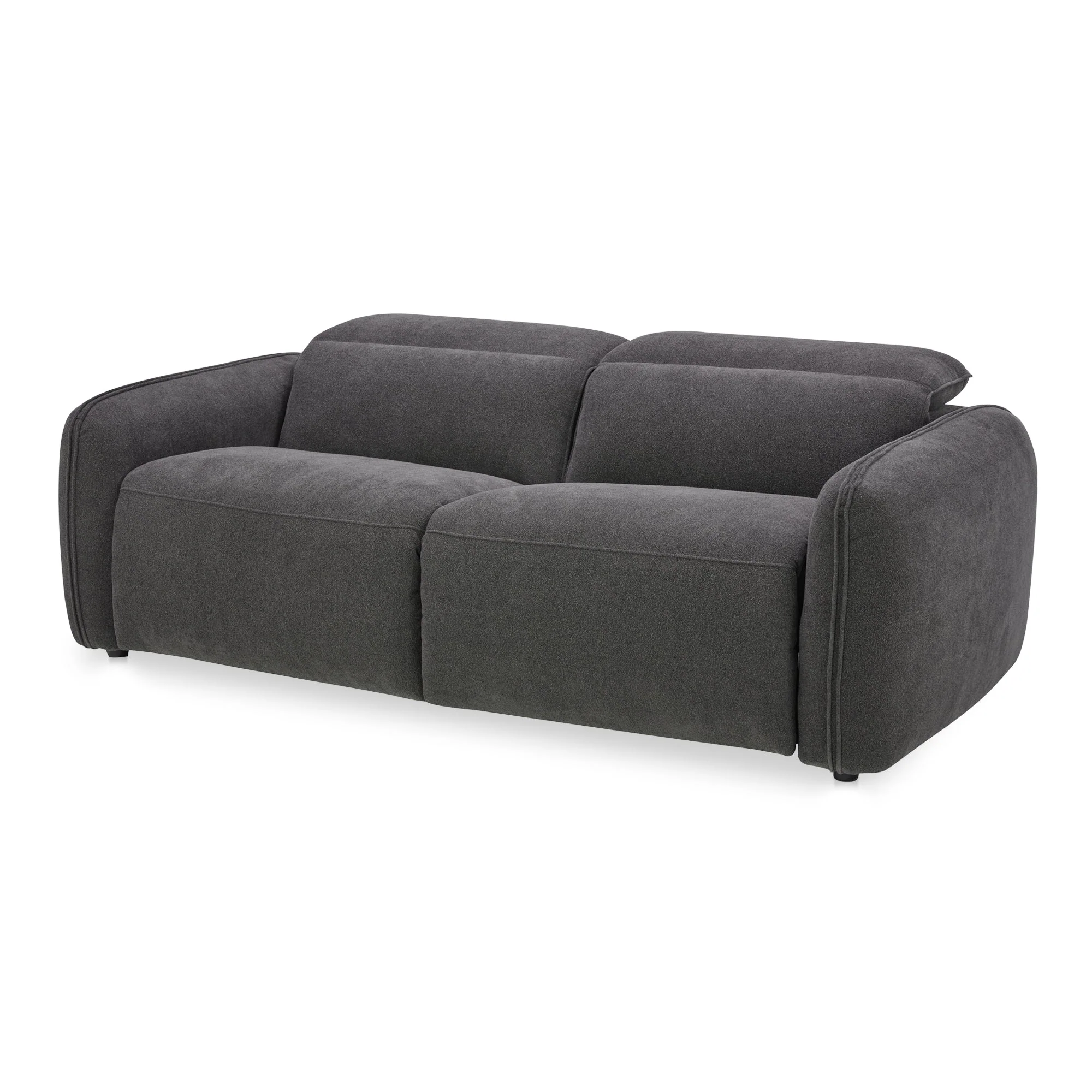 Moe's Home Collection Eli Dusk Grey Power Recliner Sofa - Image 4