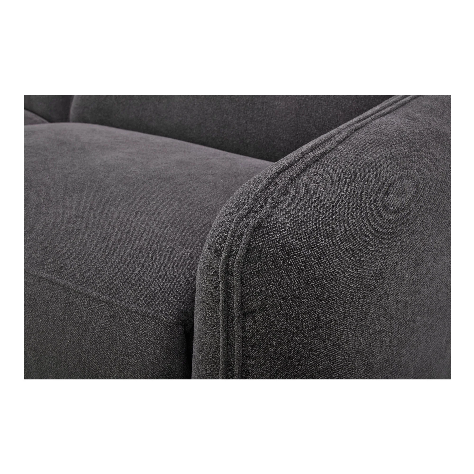 Moe's Home Collection Eli Dusk Grey Power Recliner Sofa - Image 7