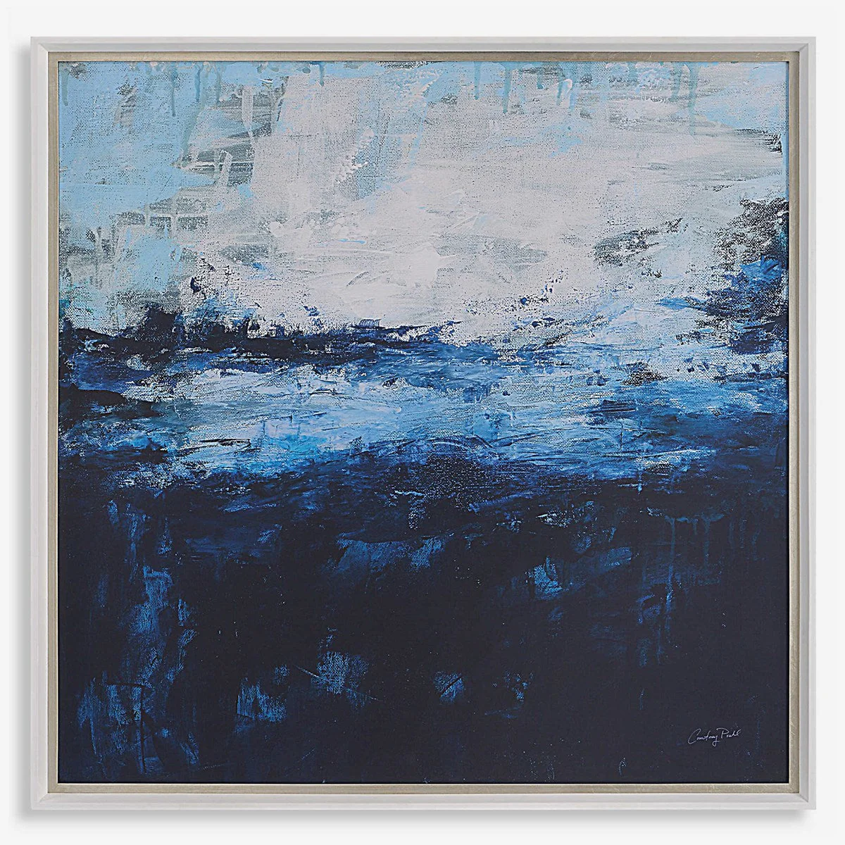 Uttermost Escape Cobalt Blue Framed Print - Image 2