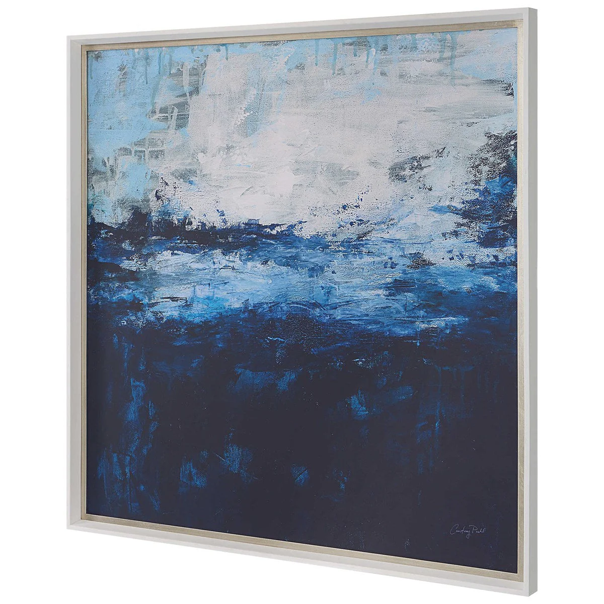 Uttermost Escape Cobalt Blue Framed Print - Image 6
