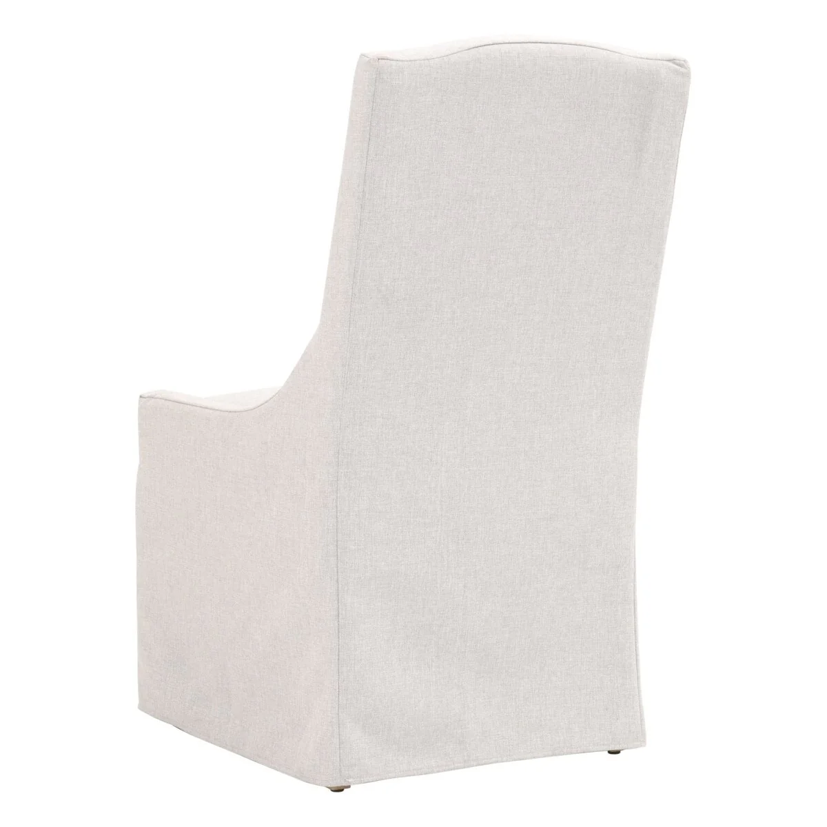 Essentials For Living Adele Outdoor Slipcover Dining Chair ~ Performance Blanca, Gray Teak - Image 4
