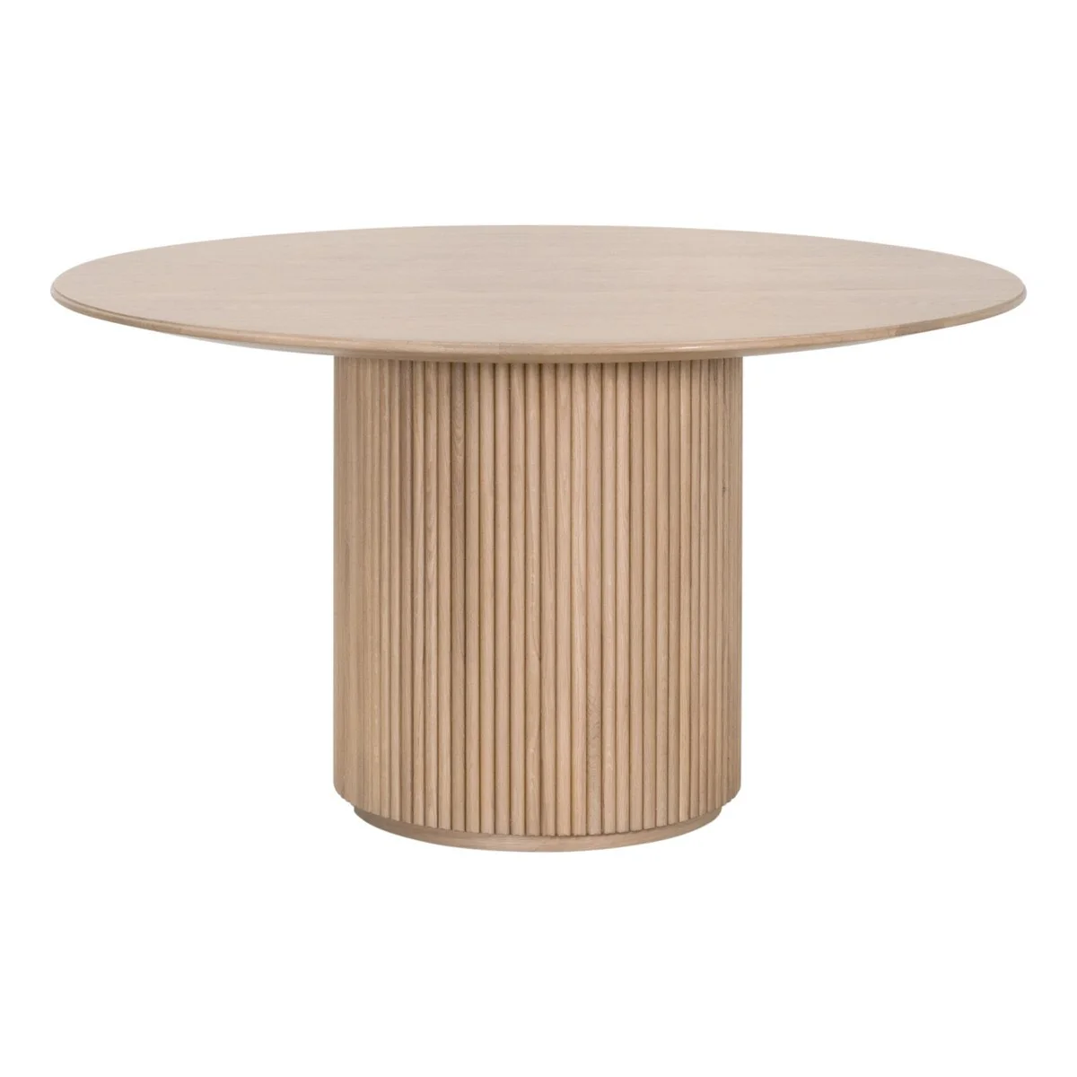 Essentials For Living Belfast 54” Round Dining Table ~ Natural Oak