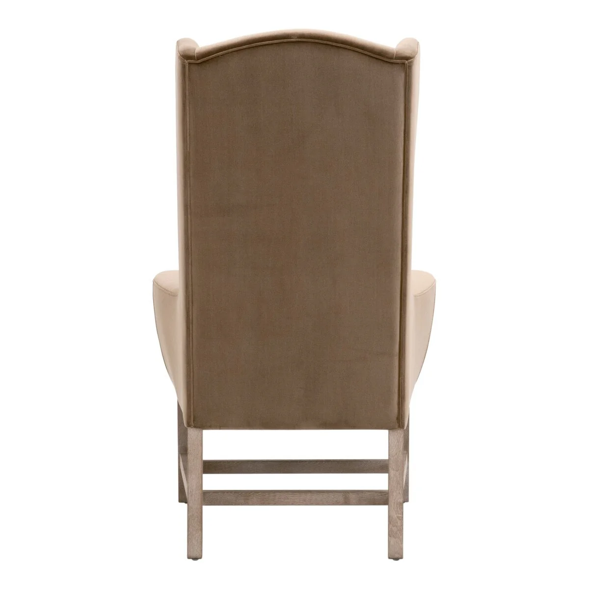 Essentials For Living Bennett Arm Dining Chair ~ Caramel Velvet With Natural Gray Oak Frame - Image 5