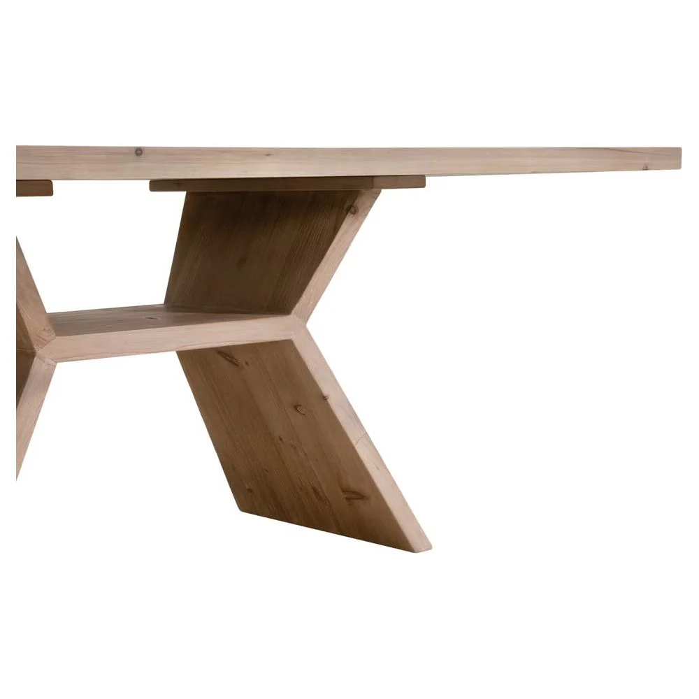 Essentials For Living Bridge Dining Table ~ Smoke Gray Pine - Image 6