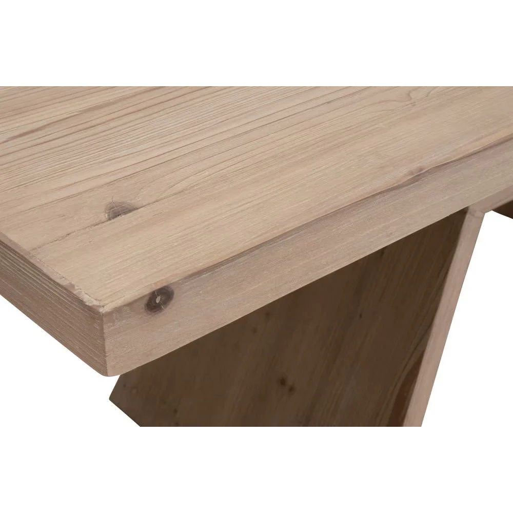 Essentials For Living Bridge Dining Table ~ Smoke Gray Pine - Image 7