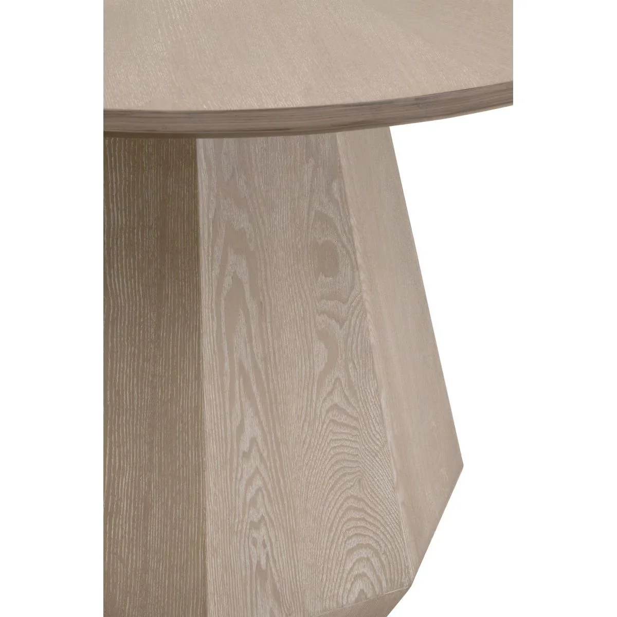 Essentials For Living Coulter 42” Round Dining Table ~ Natural Gray Ash - Image 3