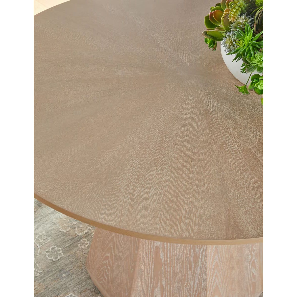 Essentials For Living Coulter 42” Round Dining Table ~ Natural Gray Ash - Image 6