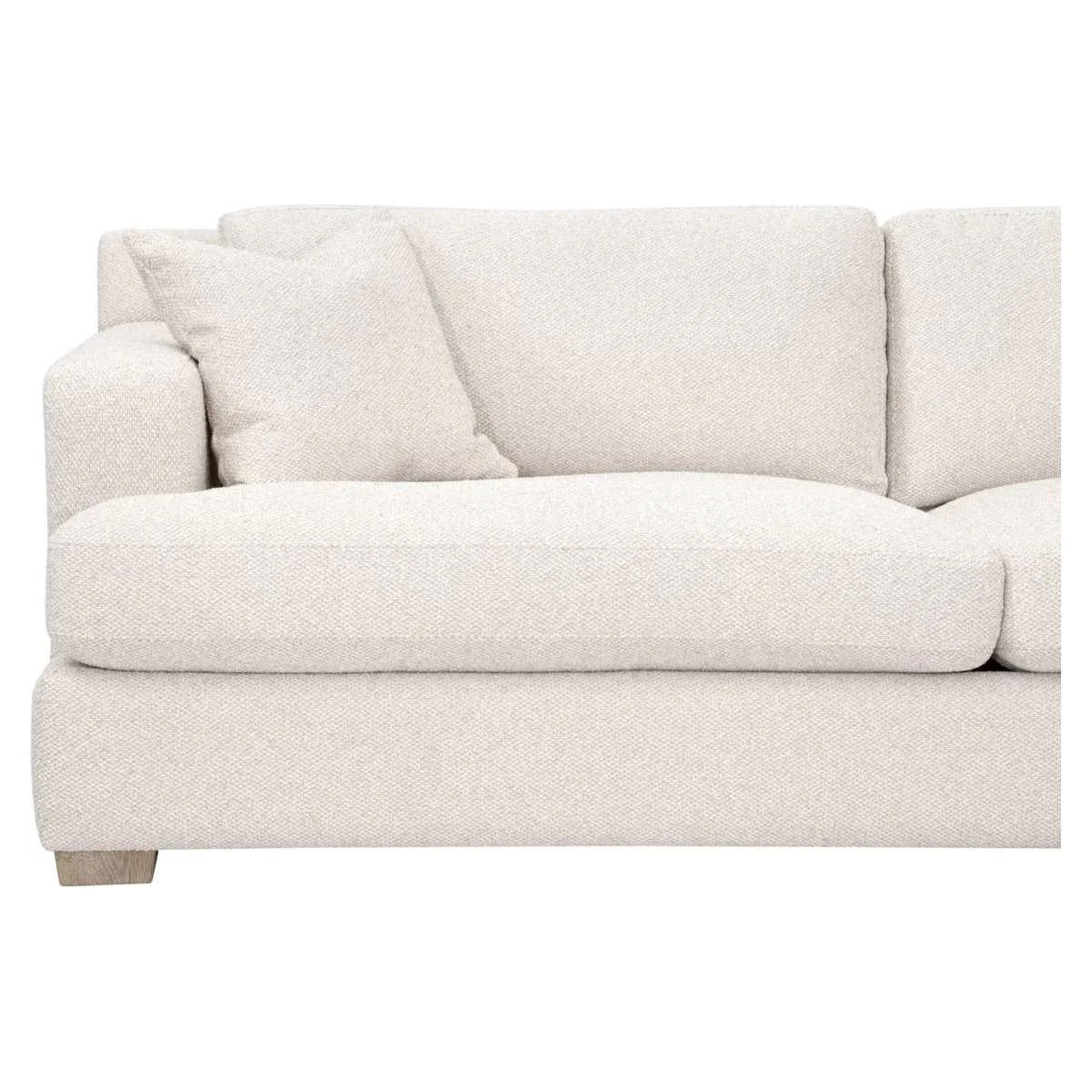 Essentials For Living Dean 92” California Casual Sofa ~ LiveSmart Gellar-Linen, Natural Gray Oak - Image 7