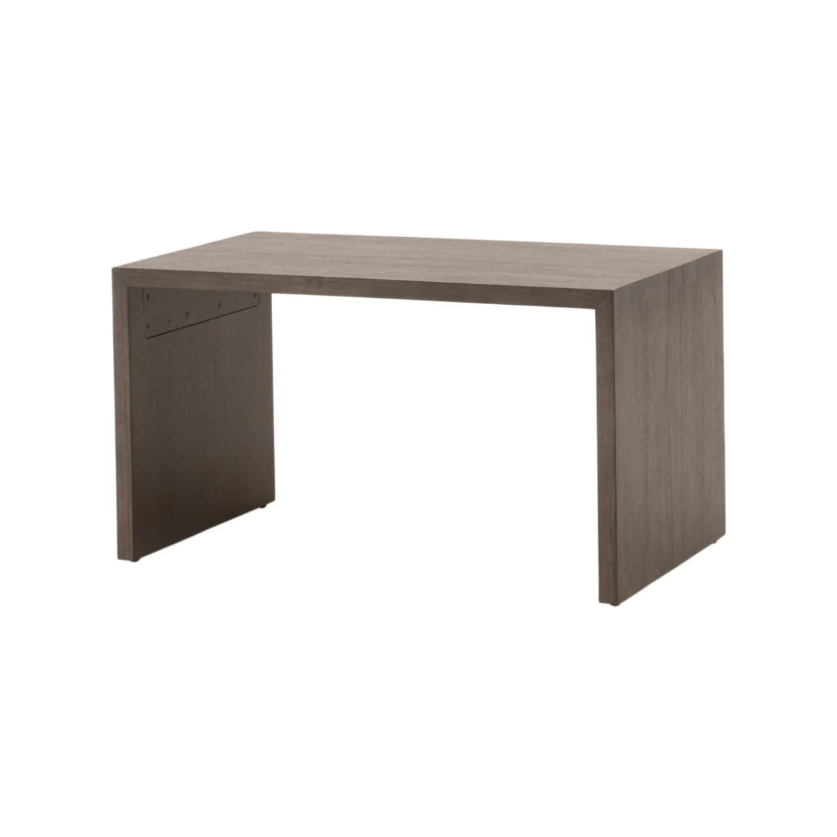 Essentials For Living Dovetail Upholstered Coffee Table ~ Ivanhoe Toast, Burnished Brown Acacia - Image 10