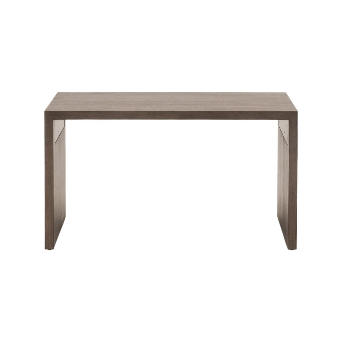 Essentials For Living Dovetail Upholstered Coffee Table ~ Ivanhoe Toast, Burnished Brown Acacia - Image 9