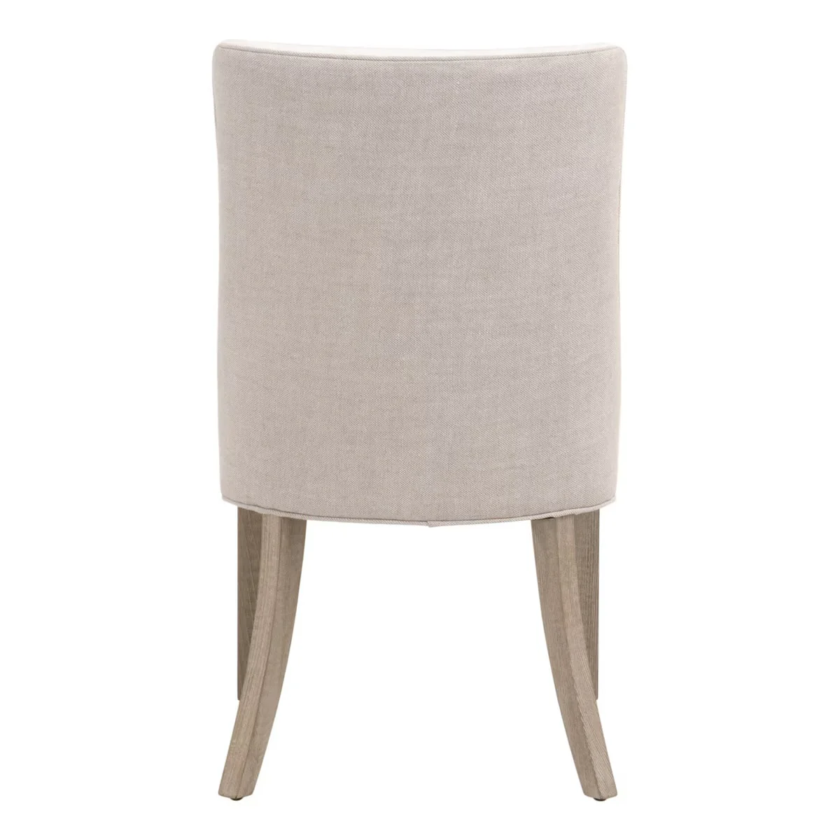 Essentials For Living Duet Dining Chair~ LiveSmart Peyton-Pearl, Performance Bisque French Linen With Natural Gray Ash Frame (SET of 2) - Image 5