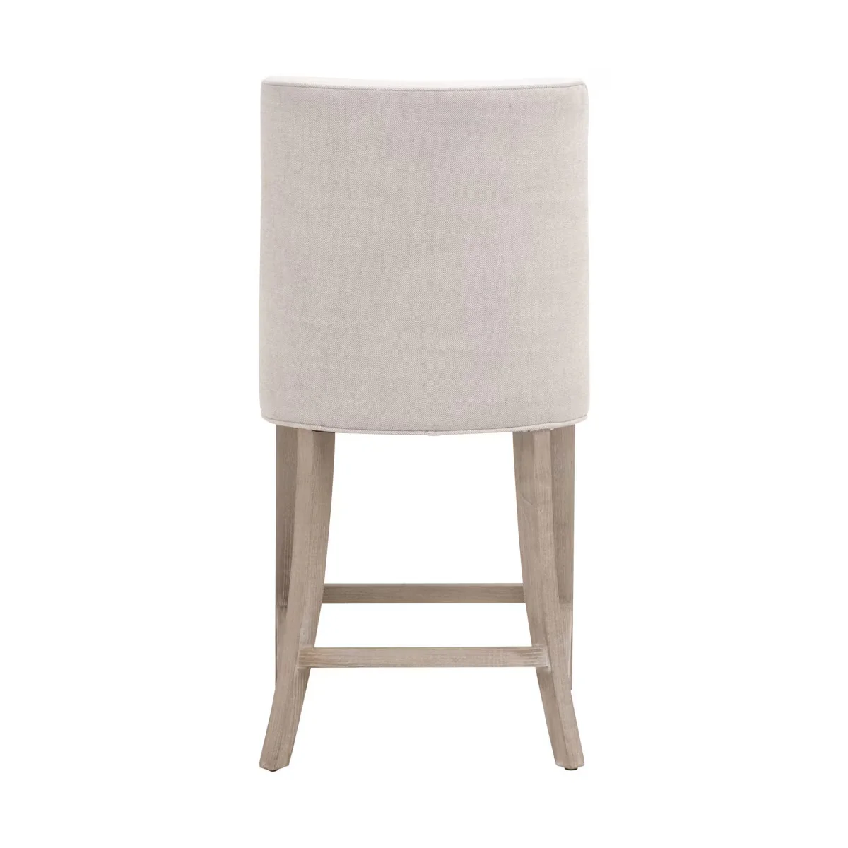 Essentials For Living Duet Counter Stool ~ LiveSmart Peyton-Pearl, Performance Bisque French Linen With Natural Gray Ash Frame - Image 5