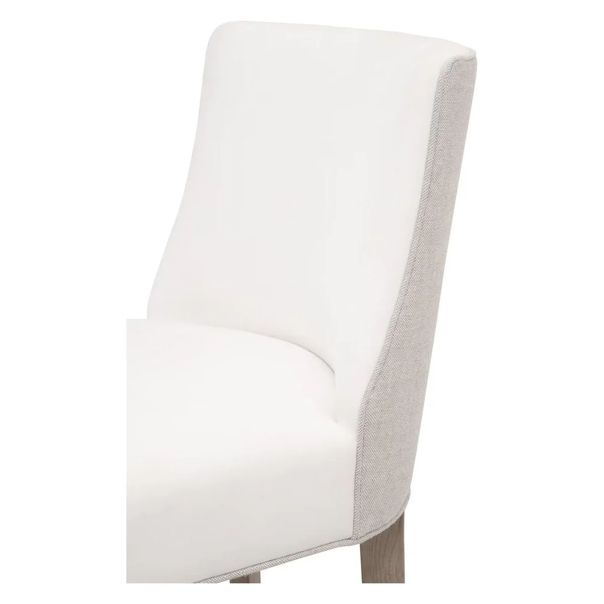 Essentials For Living Duet Counter Stool ~ LiveSmart Peyton-Pearl, Performance Bisque French Linen With Natural Gray Ash Frame - Image 7