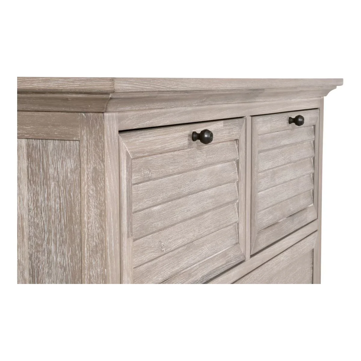 Essentials For Living Eden 5-Drawer High Chest~ Natural Gray Acacia - Image 7