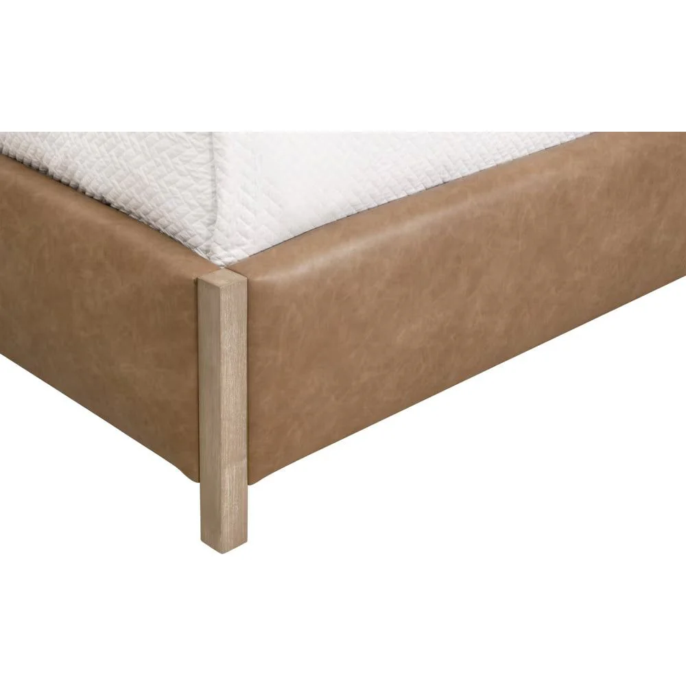Essentials For Living Emmett Queen Bed~ Ivanhoe Toast - Image 8