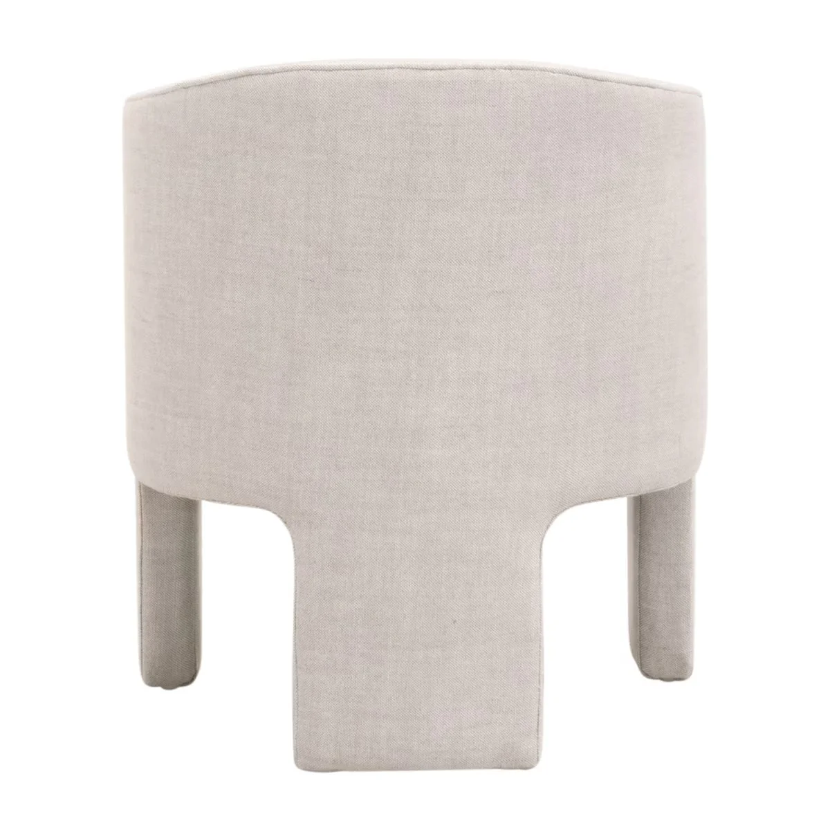 Essentials For Living Hall Arm Dining Chair ~ Performance Bisque French Linen - Image 5