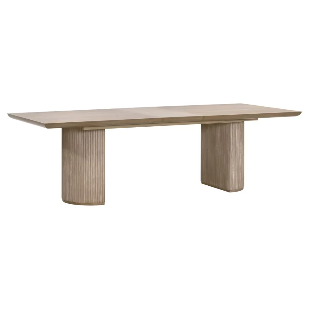 Essentials For Living Halloway Extension Dining Table ~ Natural Gray Acacia - Image 3