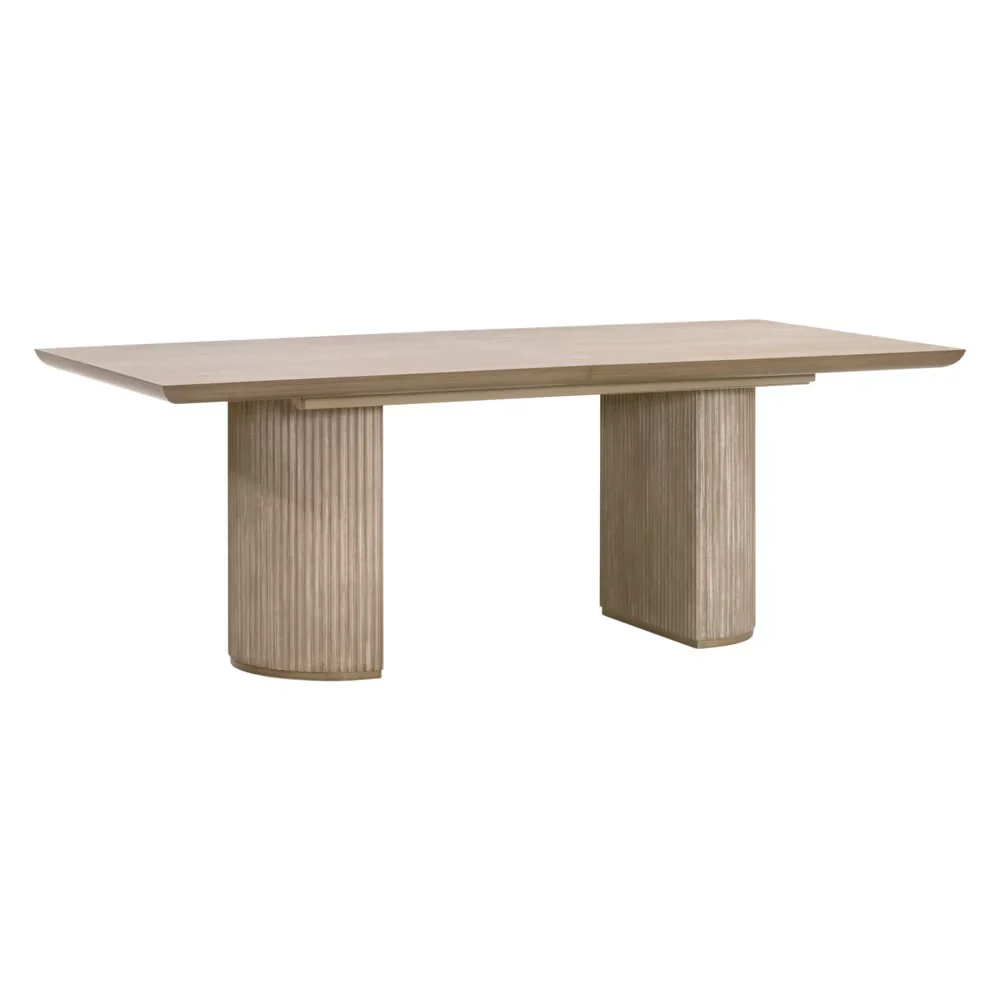 Essentials For Living Halloway Extension Dining Table ~ Natural Gray Acacia - Image 4