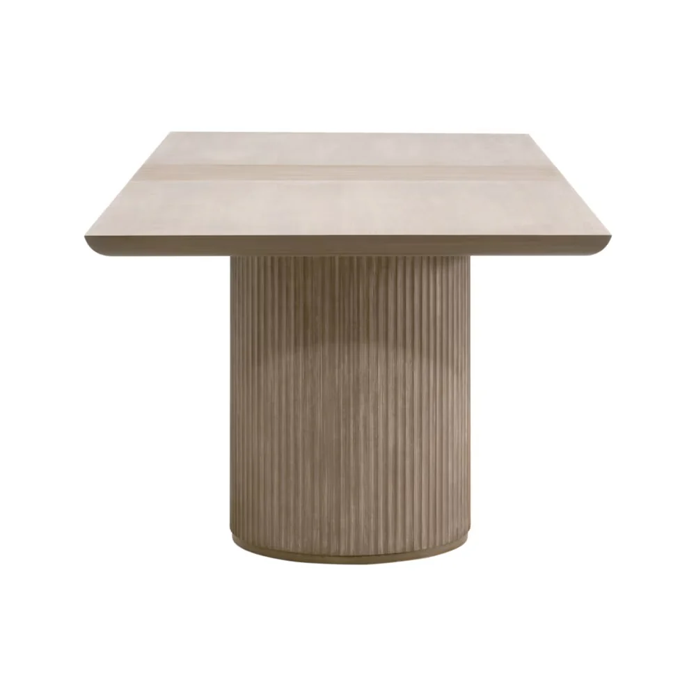 Essentials For Living Halloway Extension Dining Table ~ Natural Gray Acacia - Image 5