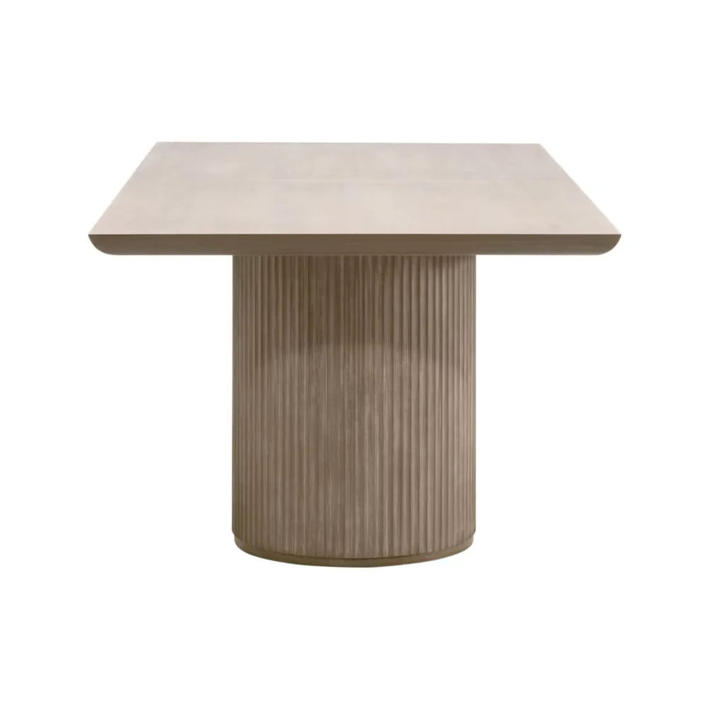Essentials For Living Halloway Extension Dining Table ~ Natural Gray Acacia - Image 6