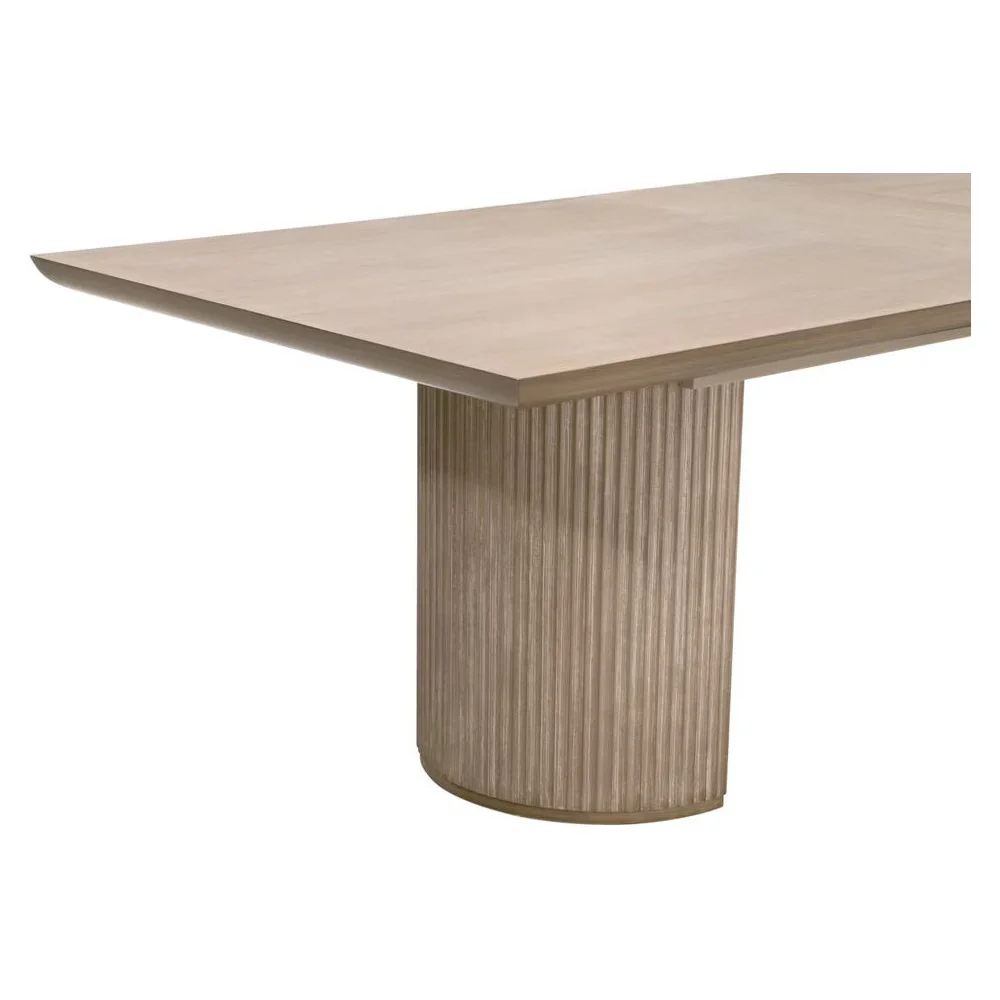 Essentials For Living Halloway Extension Dining Table ~ Natural Gray Acacia - Image 7