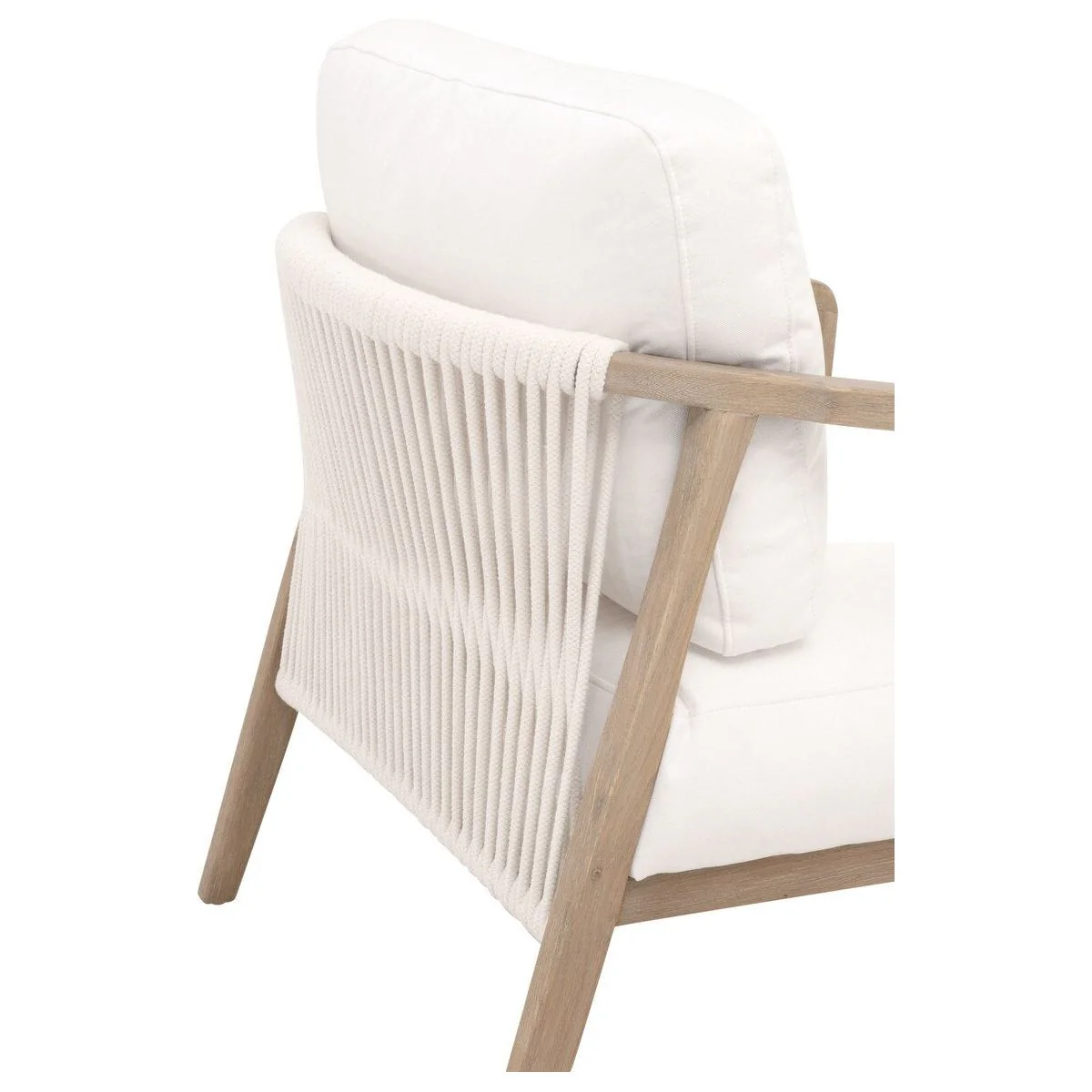 Essentials For Living Harbor Club Chair ~ LiveSmart Peyton-Pearl, White Rope, Smoke Gray Oak - Image 7