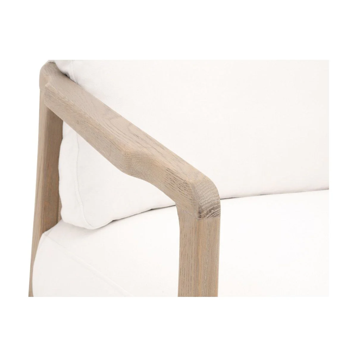 Essentials For Living Harbor Club Chair ~ LiveSmart Peyton-Pearl, White Rope, Smoke Gray Oak - Image 8