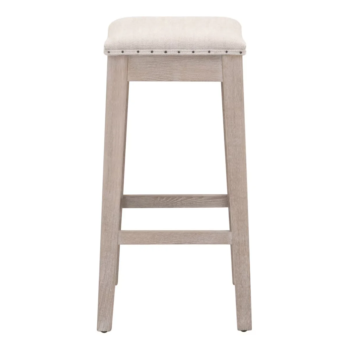 Essentials For Living Harper Counter Stool ~ Performance Bisque French Linen With Natural Gray Ash Frame - Image 3