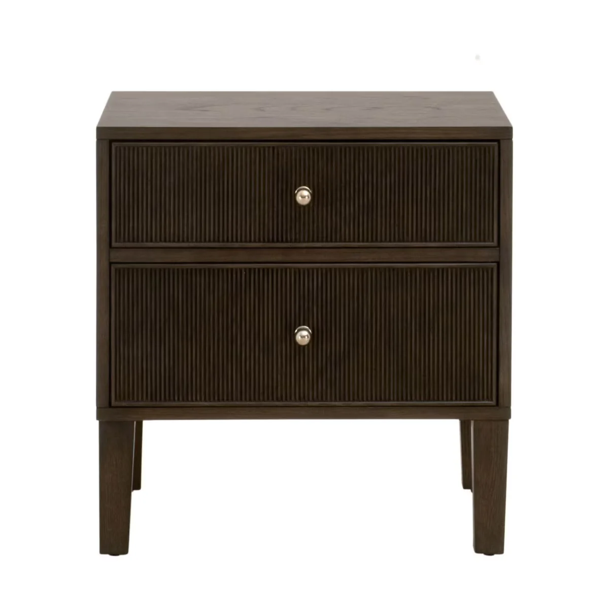 Essentials For Living Highland 2-Drawer Nightstand ~ Dutch Brown Oak