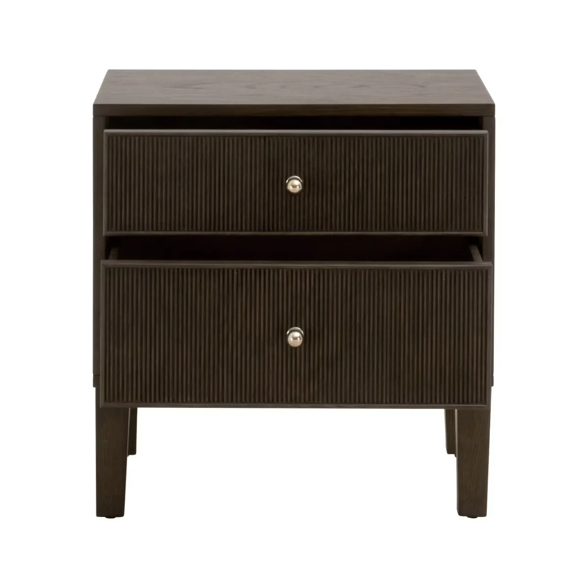 Essentials For Living Highland 2-Drawer Nightstand ~ Dutch Brown Oak - Image 2