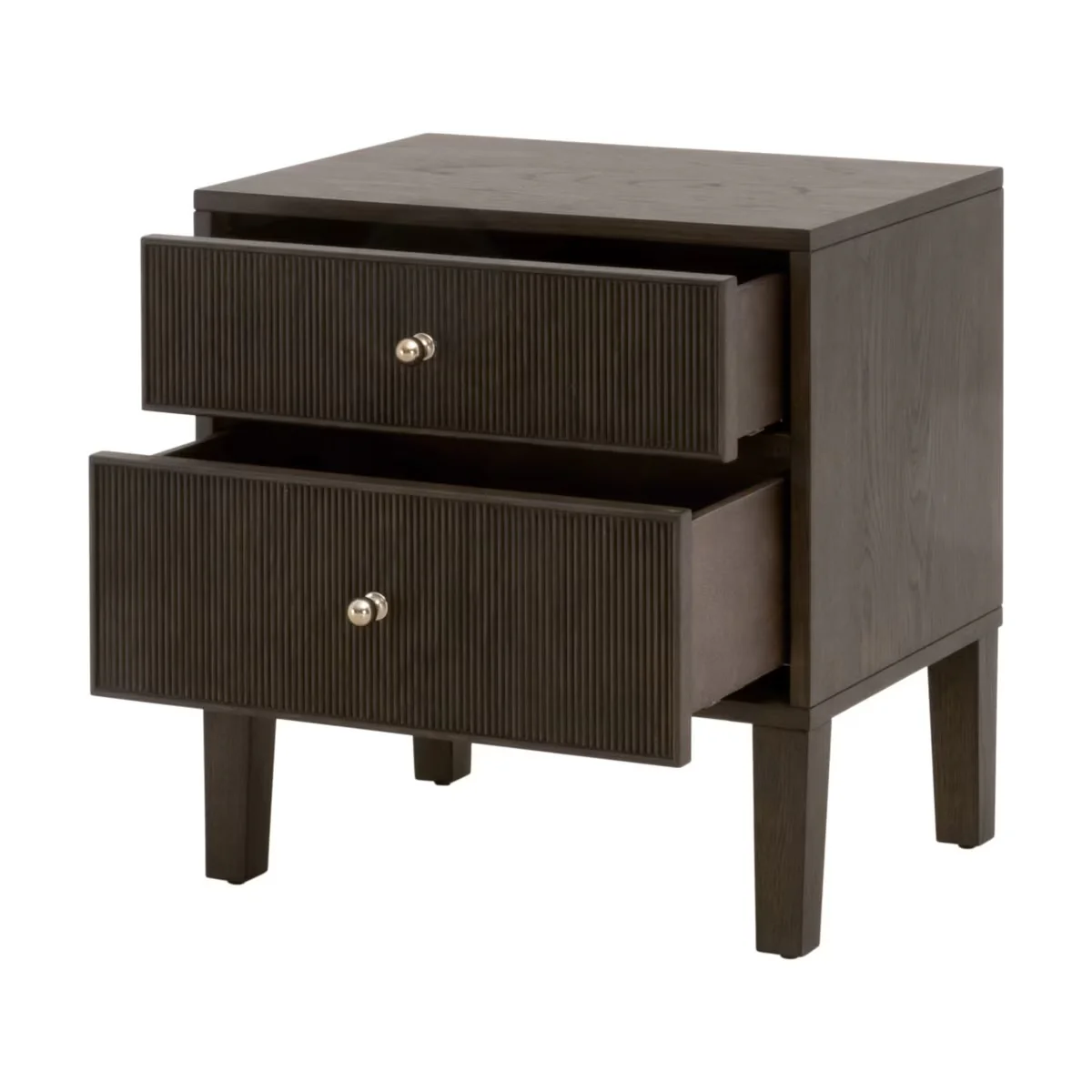 Essentials For Living Highland 2-Drawer Nightstand ~ Dutch Brown Oak - Image 4