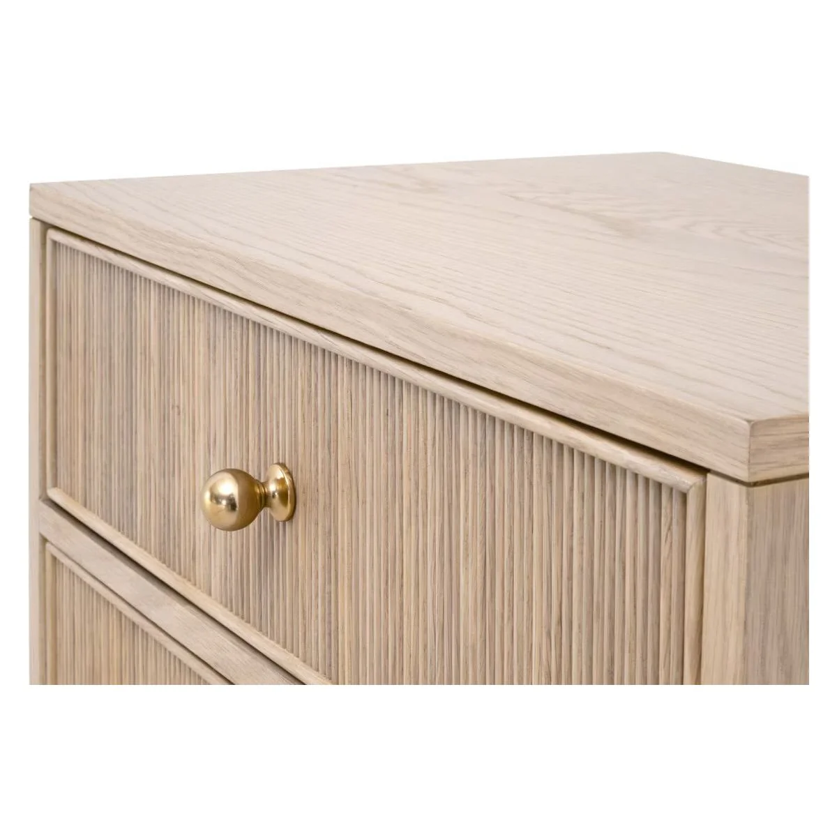 Essentials For Living Highland 2-Drawer Nightstand ~ Natural Oak - Image 5