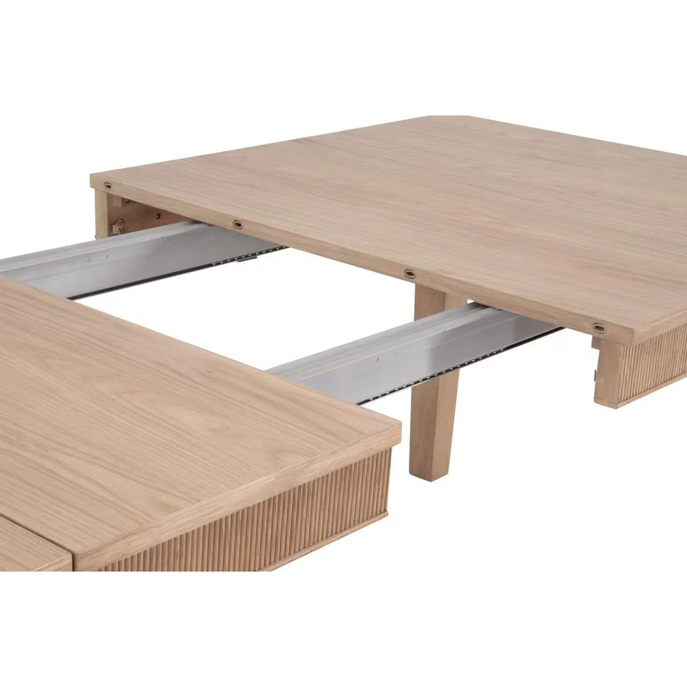 Essentials For Living Highland Extension Dining Table~ Natural Oak - Image 9