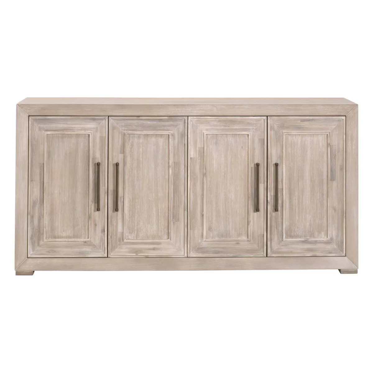 Essentials For Living Hunter Natural Gray Acacia Media Sideboard