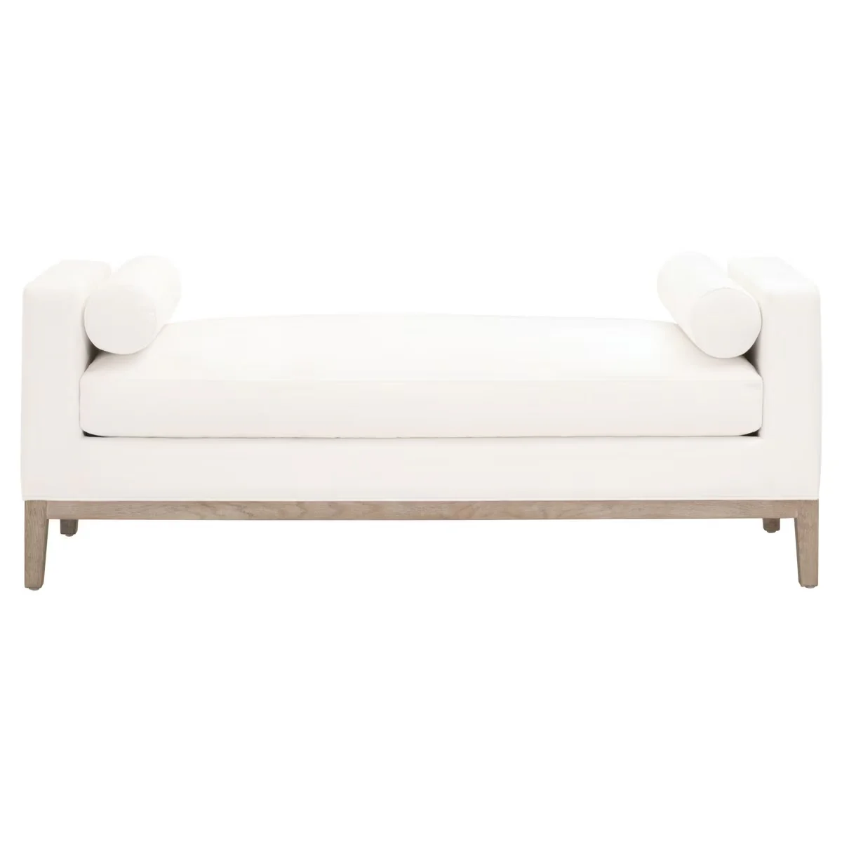 Essentials For Living Keaton Upholstered Bench ~ LiveSmart Peyton-Pearl