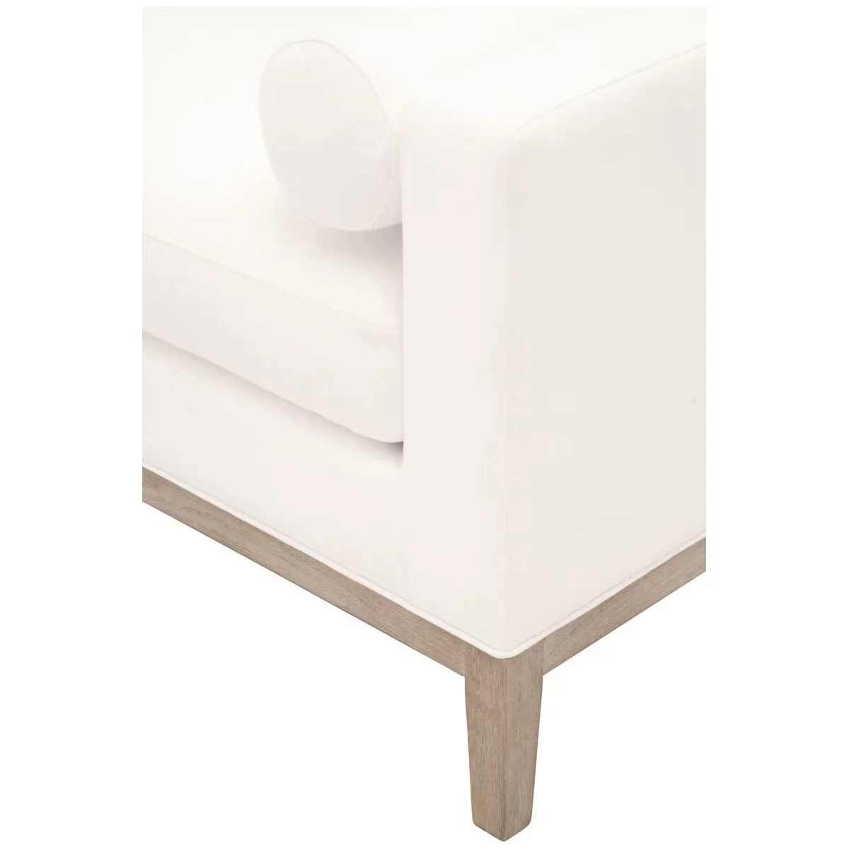 Essentials For Living Keaton Upholstered Bench ~ LiveSmart Peyton-Pearl - Image 4
