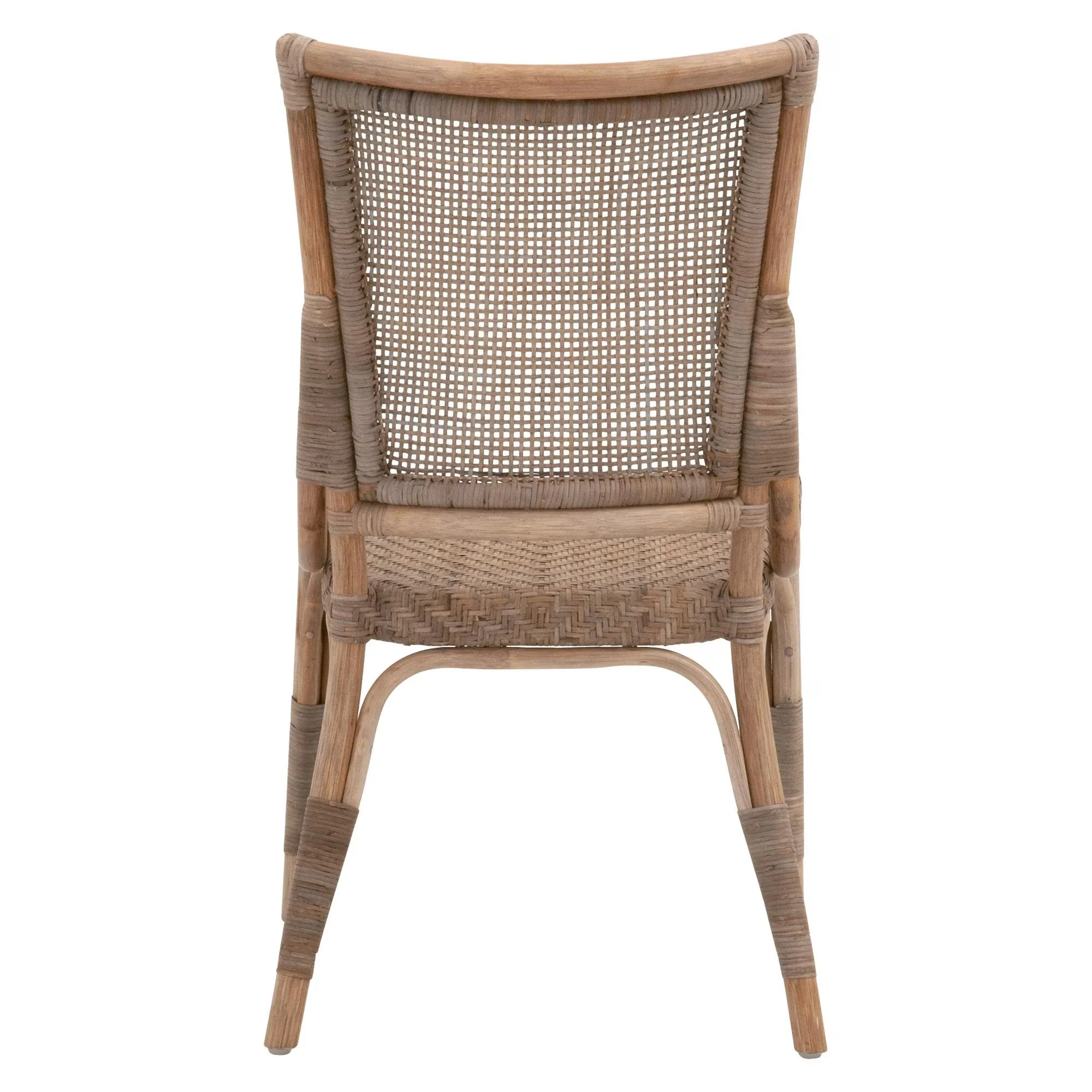 Essentials For Living Luna Dining Chair ~ Matte Gray, Matte Gray Binding (Set of 2) - Image 16