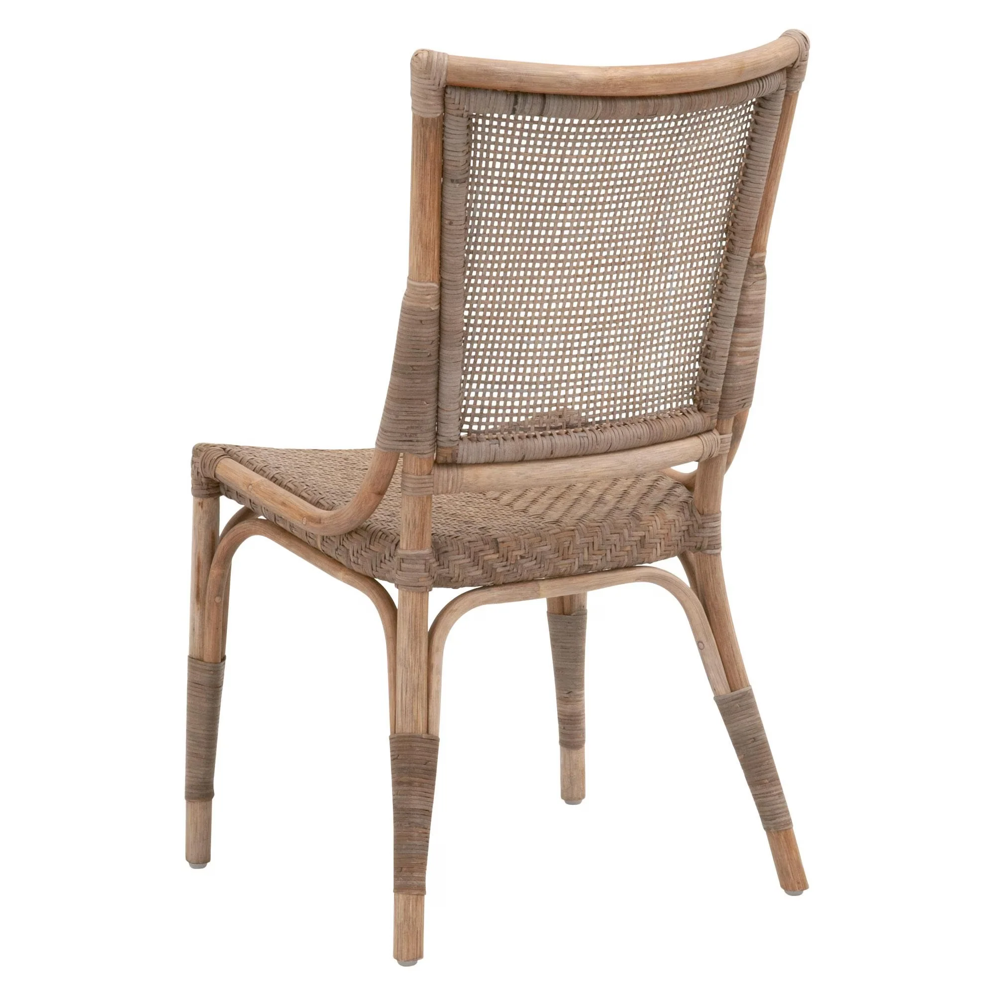 Essentials For Living Luna Dining Chair ~ Matte Gray, Matte Gray Binding (Set of 2) - Image 17